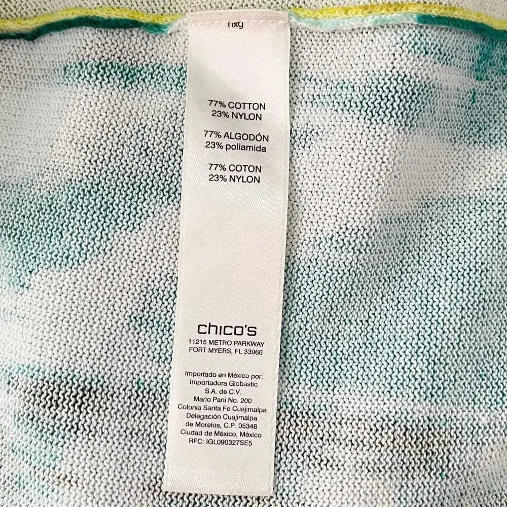 Chico’s Cool-Print Essential Tank Size 2 Large US 12 - Picture 8 of 8